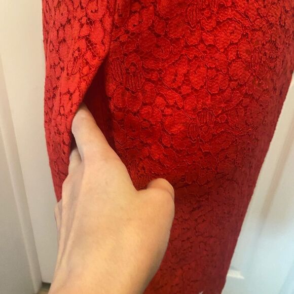 Banana Republic lace red dress, S - Picture 4 of 8